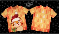 новогодний тигрёнок с подарком